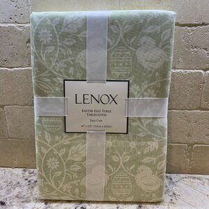 Lenox Easter Egg Toile 60"x102" tablecloth NWT